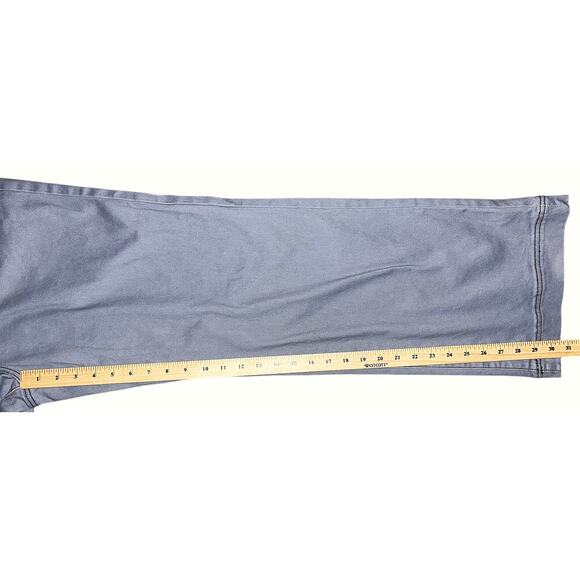 NWT Flamingo Cotton Stretch Mid-Rise Gray Pants Women's Large 32X31 - Picture 4 of 7